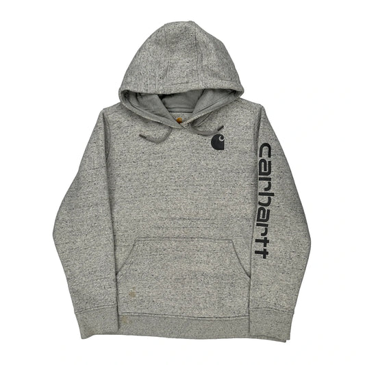 Carhartt Hoodie - XL Grey Cotton Blend