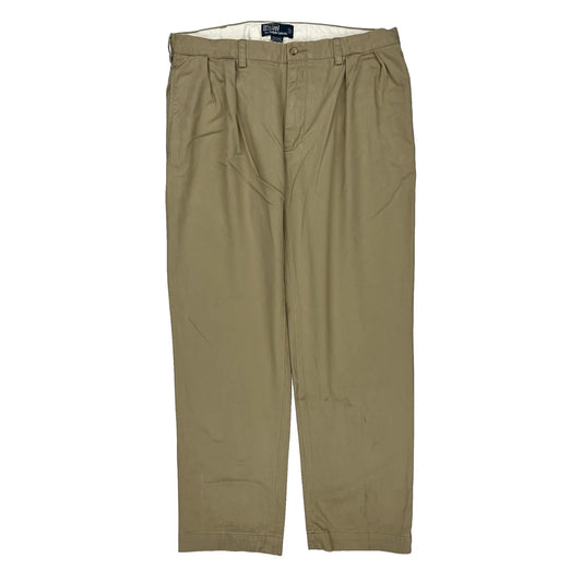 Polo By Ralph Lauren Chinos - 36W 31L Beige Cotton