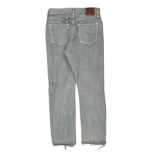 501 Levis Jeans - 30W 29L Grey Cotton