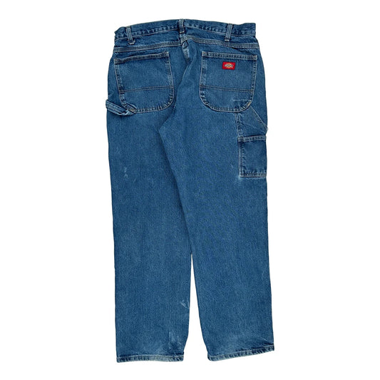 Dickies Carpenter Jeans - 35W 32L Blue Cotton