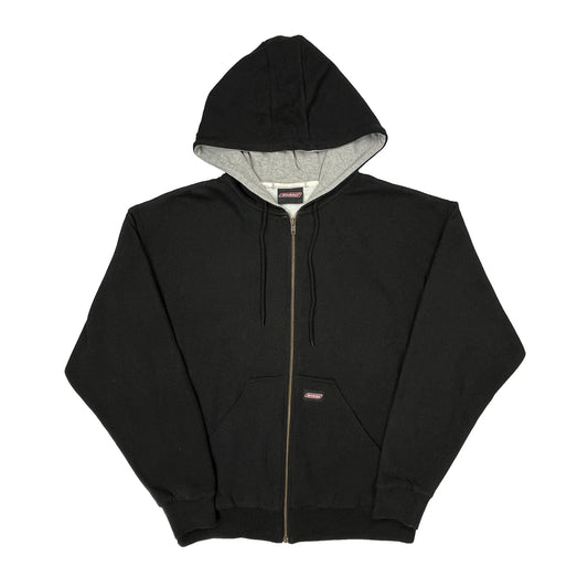 Dickies Hoodie - Large Black Cotton Blend