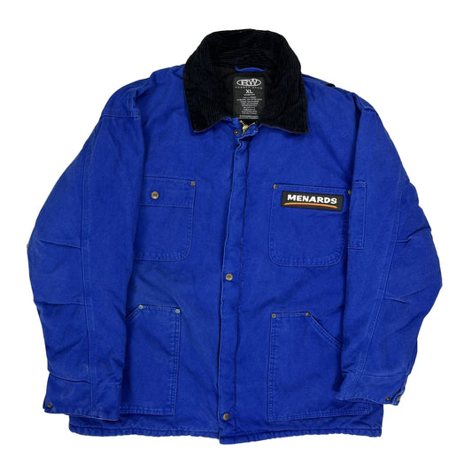 Menards Rugged Wear Jacket - XL Blue Cotton