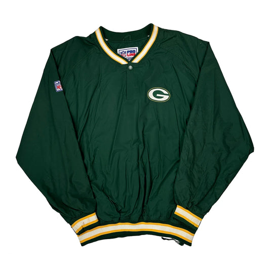 Packers Starter Football Windbreaker - XL Green Polyester