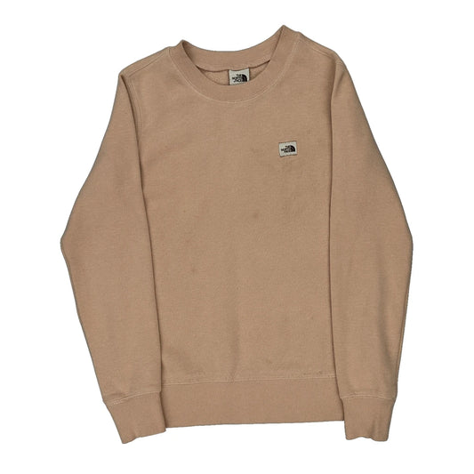 The North Face Sweatshirt - XS Beige Cotton