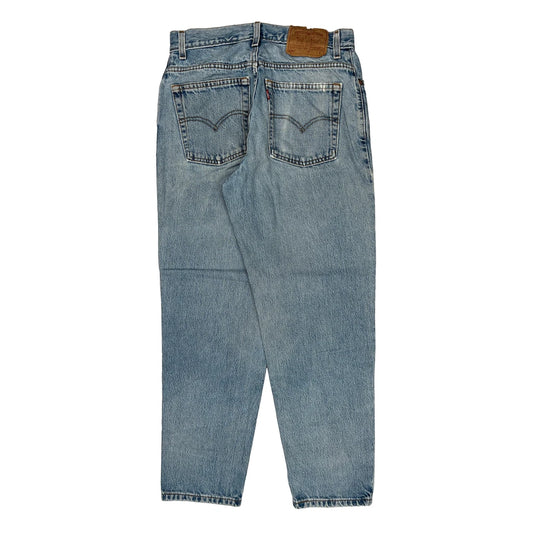 90S Levis 550 Jeans - 29W 28L Light Wash Denim
