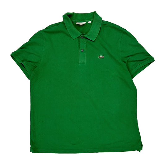 Lacoste Slim Fit Polo Shirt - 2XL Green Cotton