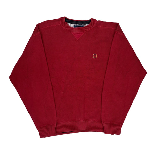 Tommy Hilfiger Jumper - Large Red Cotton