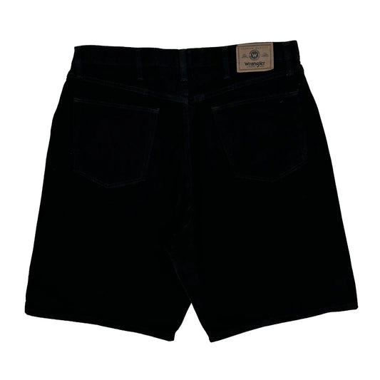 Wrangler Denim Shorts - 36W 8L Black Cotton