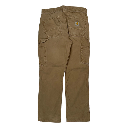 Carhartt Carpenter Trousers - 30W 30L Brown Cotton
