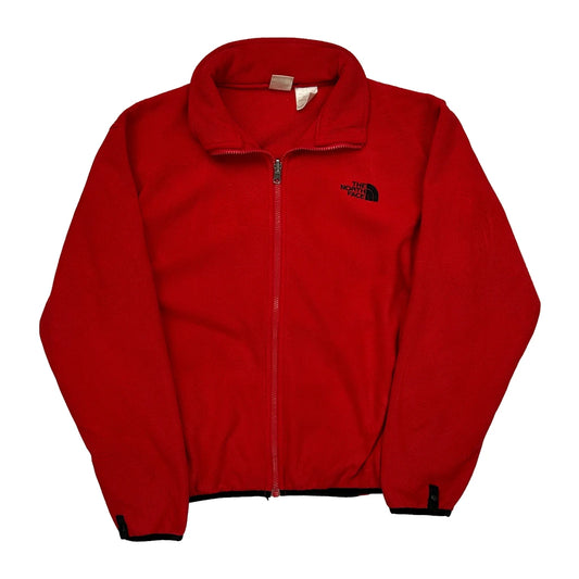 The North Face Fleece - Medium Red Polyester