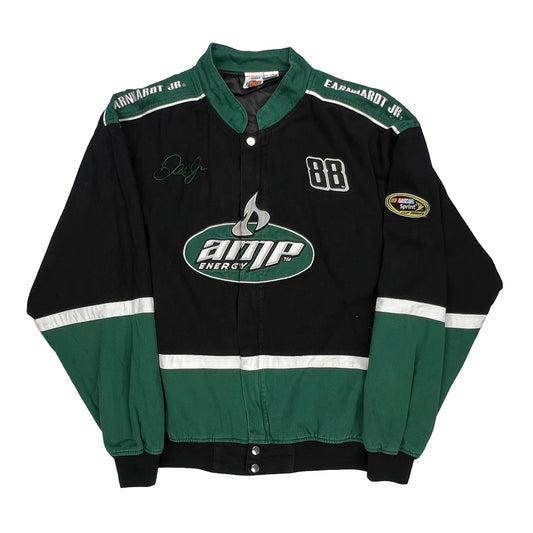 Dale Earnhardt Jr. Nascar Jacket - 2XL Black Cotton