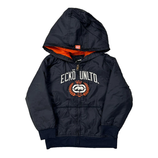 Vintage Age 4 Ecko Unltd Jacket - XS Navy Nylon