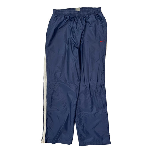 Vintage Nike Tracksuit - Large Blue Polyester