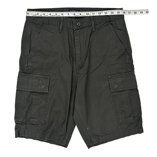 Levis Cargo Shorts - 32W 10L Grey Cotton