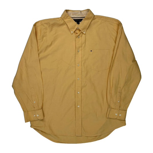 Tommy Hilfiger Shirt - XL Yellow Cotton