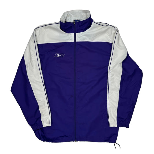 Reebok Track Jacket - Medium Purple Polyester