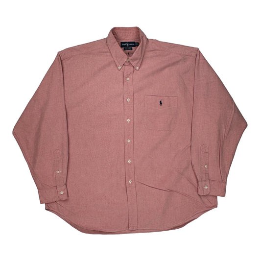 Ralph Lauren Shirt - XL Red Cotton