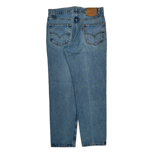90S Levis 550 Jeans - 33W 32L Blue Cotton
