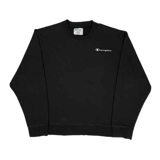 Champion Sweatshirt - XL Black Cotton