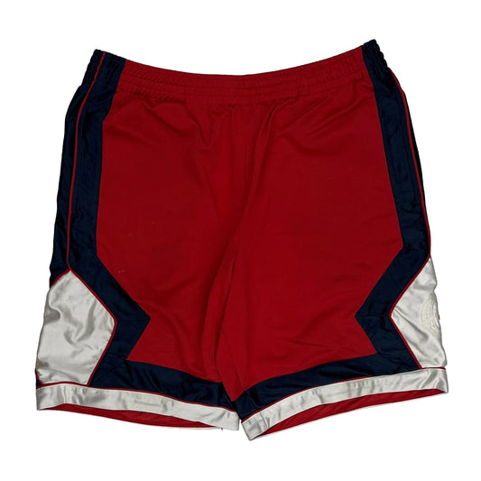 Nike Sport Shorts - Large Red Polyester