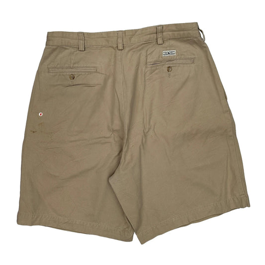 Polo By Ralph Lauren Chino Shorts - 33W 9L Beige Cotton