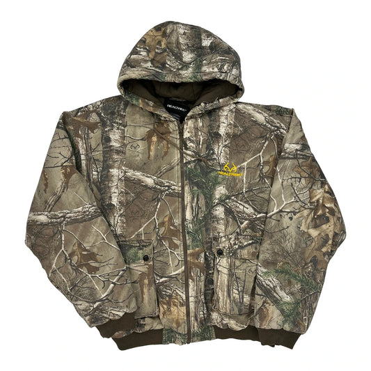 Realtree Camo Jacket - XL Camo Cotton Blend