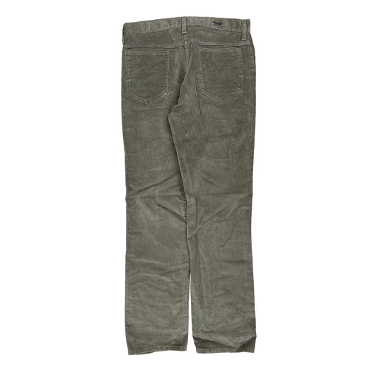 Wrangler Cord Trousers - 33″ Waist Grey Cotton