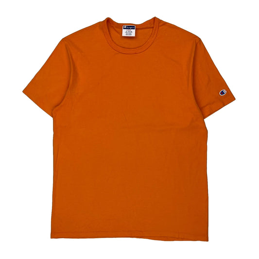 Champion T-Shirt - Large Orange Cotton