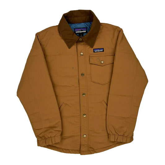 Age 7-8 Patagonia Jacket - Small Brown Polyester