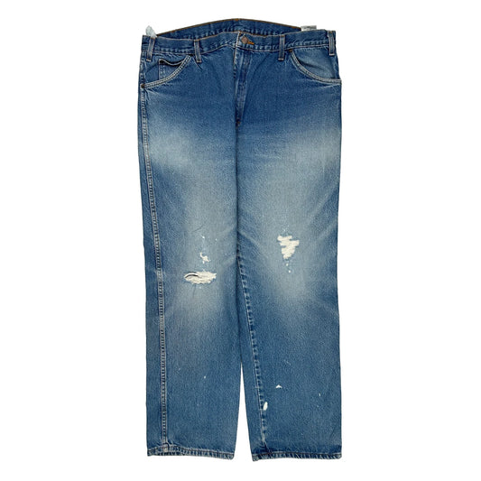 Dickies Jeans - 38W 32L Blue Cotton