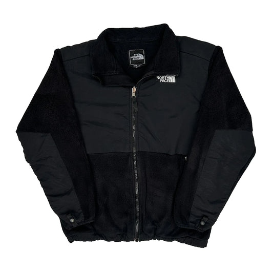 Vintage The North Face Denali Fleece Jacket - Large Black Polyester