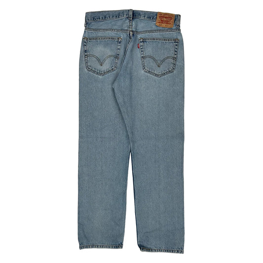 Vintage 505 Levis Jeans - 32W 31L Light Wash Cotton