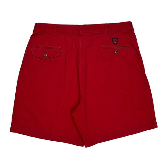 Polo By Ralph Lauren Shorts - 34W 8L Red Cotton