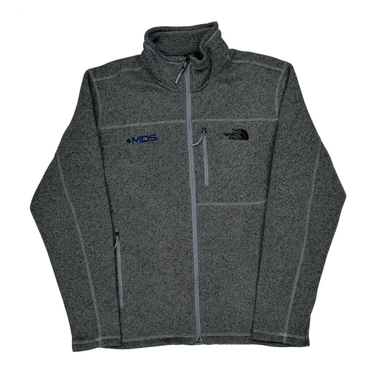 The North Face Fleece Jacket - Large Grey Polyester
