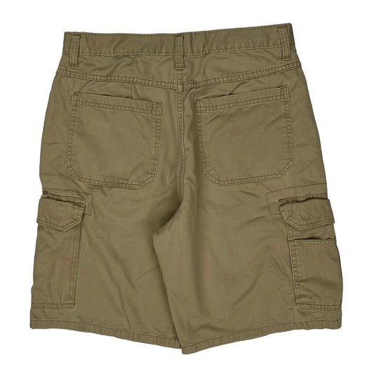 Vintage Wrangler Cargo Shorts - 32W 10L Khaki Cotton