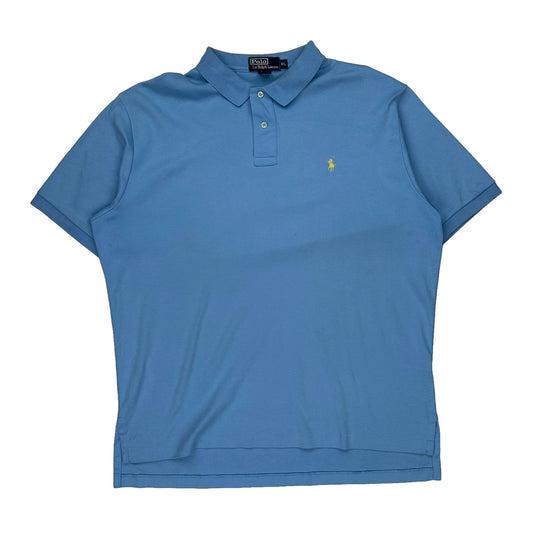 Polo By Ralph Lauren Polo Shirt - XL Blue Cotton