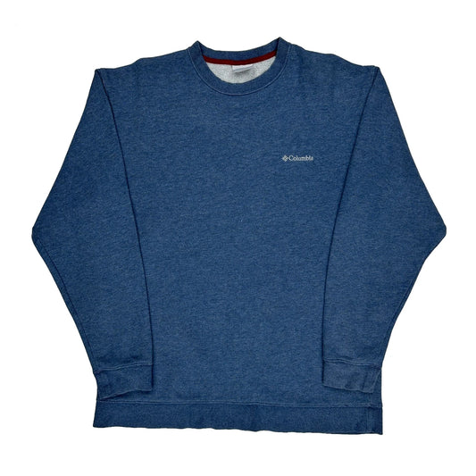 Vintage Columbia Sweatshirt - XL Blue Cotton