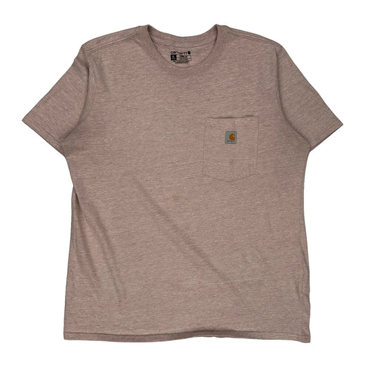 Carhartt T-Shirt - XL Pink Cotton