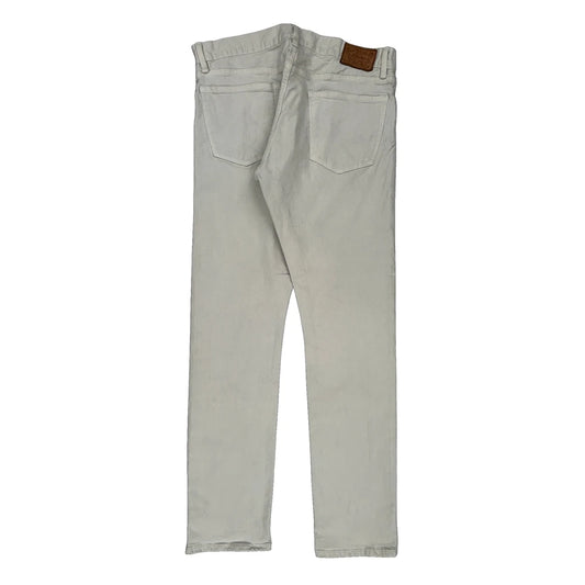 Polo By Ralph Lauren Jeans - 33W 32L White Cotton
