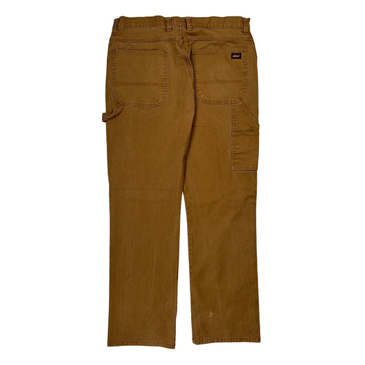 Carhartt Carpenter Trousers - 34W 34L Brown Cotton