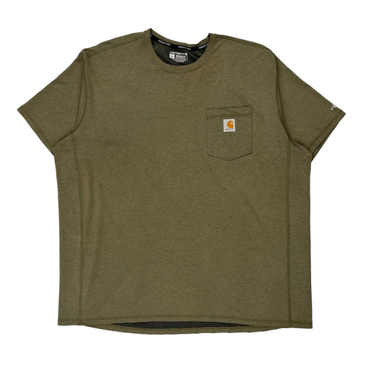 Force Carhartt T-Shirt - 2XL Green Cotton