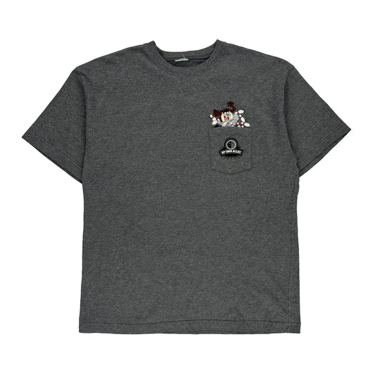 Disney Graphic T-Shirt - Medium Grey Cotton
