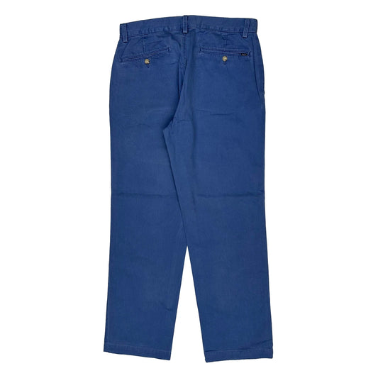 Vintage Polo By Ralph Lauren Chinos - 32W 29L Blue Cotton