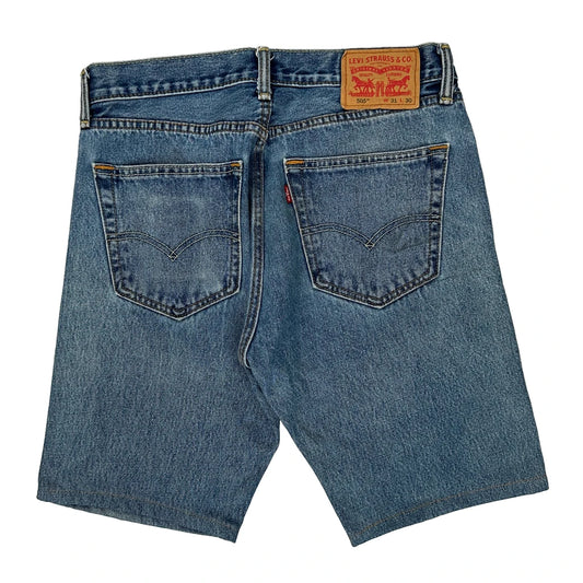 Levis Denim Shorts - 31W 10L Blue Denim