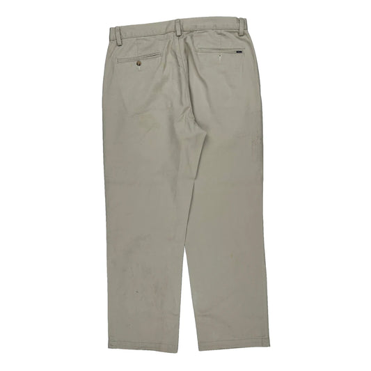 Polo By Ralph Lauren Chinos - 33W 30L Beige Cotton