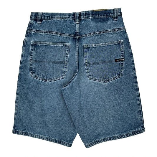 Southpole Denim Shorts - 38W 12L Blue Cotton