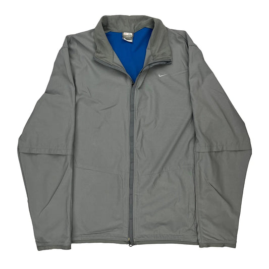 Nike Windbreaker - XL Grey Polyester