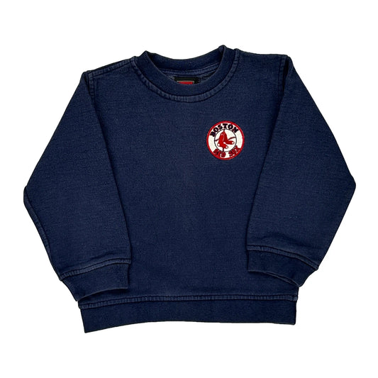 Age 3 Boston Red Sox Nike Sweatshirt - XS Navy Cotton