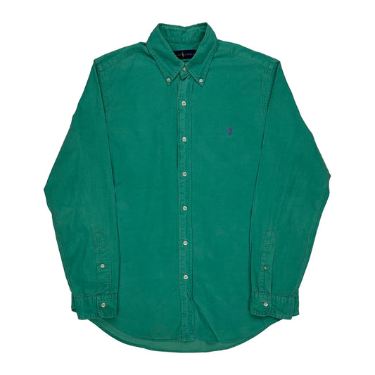 Ralph Lauren Corduroy Shirt - Medium Green Cotton