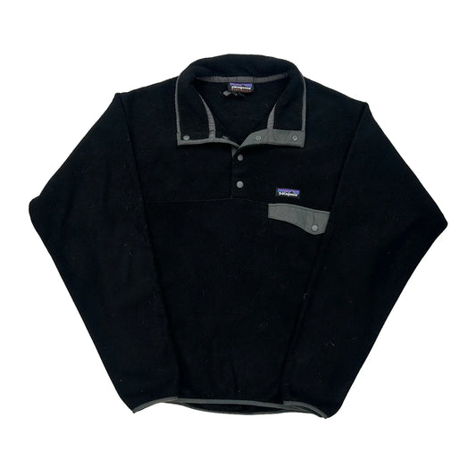 Snap-T Patagonia Synchilla Fleece - Small Black Polyester